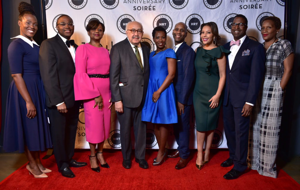 Members of the the Haitian Roundtable's Board of Directors at 10th Anniversary Soiree. Photo credit: David Paul