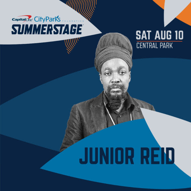 VP Records To Celebrate 40 Years at NYC's SummerStage with Junior Reid. 