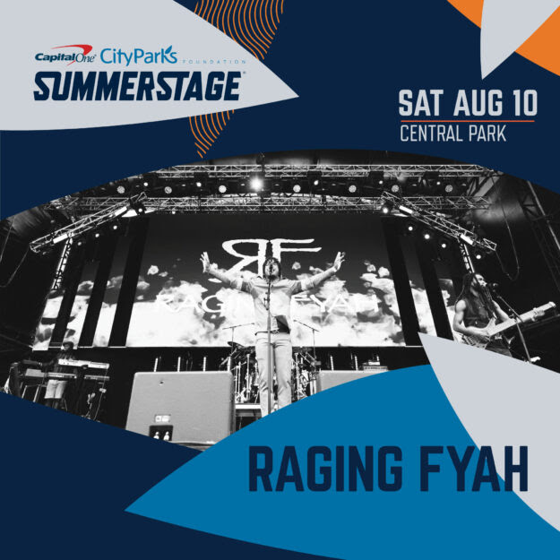 VP Records To Celebrate 40 Years at NYC's SummerStage with Raging Fyah. 