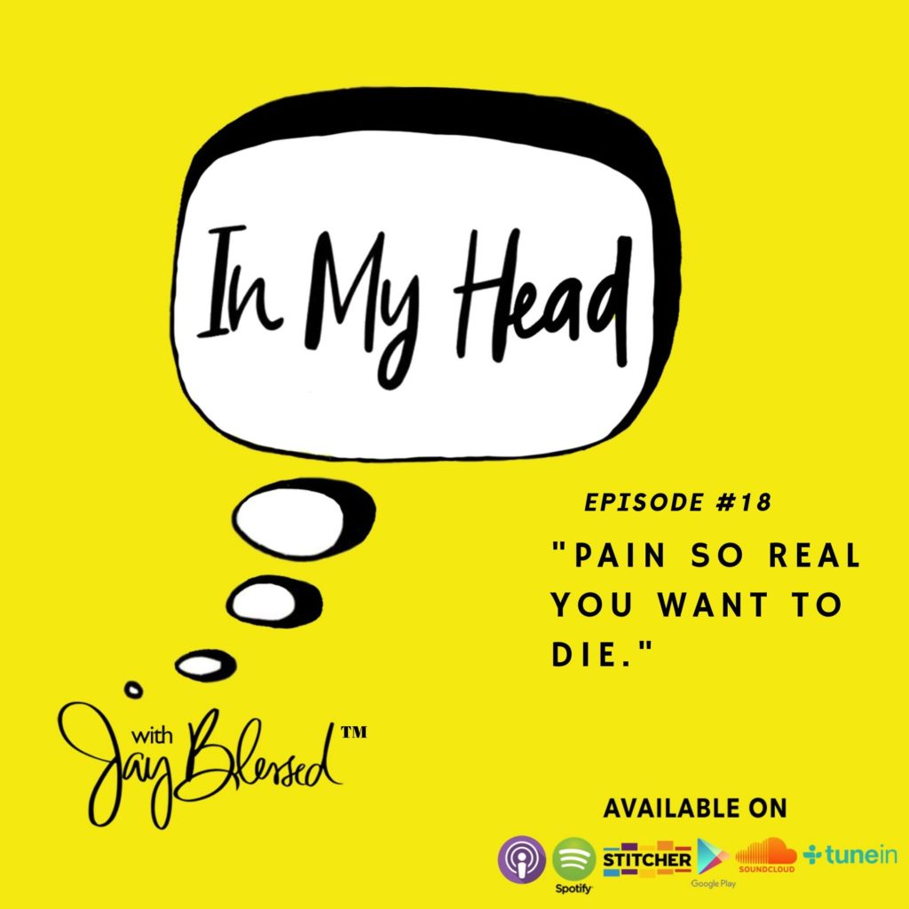 For Suicide Prevention Month, Caribbean podcaster and mental health advocate, Jay Blessed shares her experience on suicide in this powerful episode 18, "Pain So Real You Want To Die."