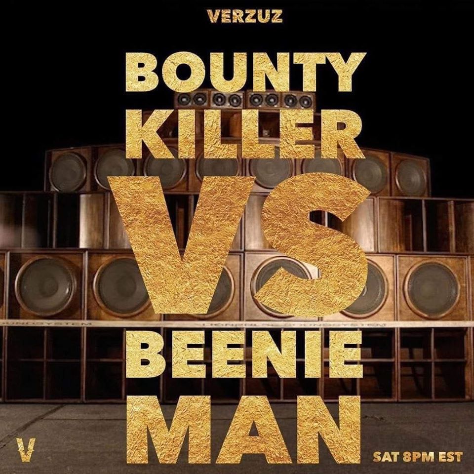 Bounty Killer verzuz Beenie Man for IG battle, Memorial Saturday 2020. 