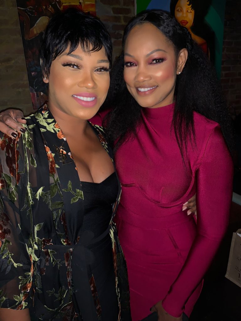 Jay Blessed at Garcelle Beauvais at the Haitian Roundtable 10th Anniversary event. 