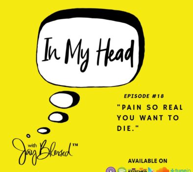 For Suicide Prevention Month, Caribbean podcaster and blogger Jay Blessed shares her experience on suicide in this powerful episode 18, "Pain So Real You Want To Die."