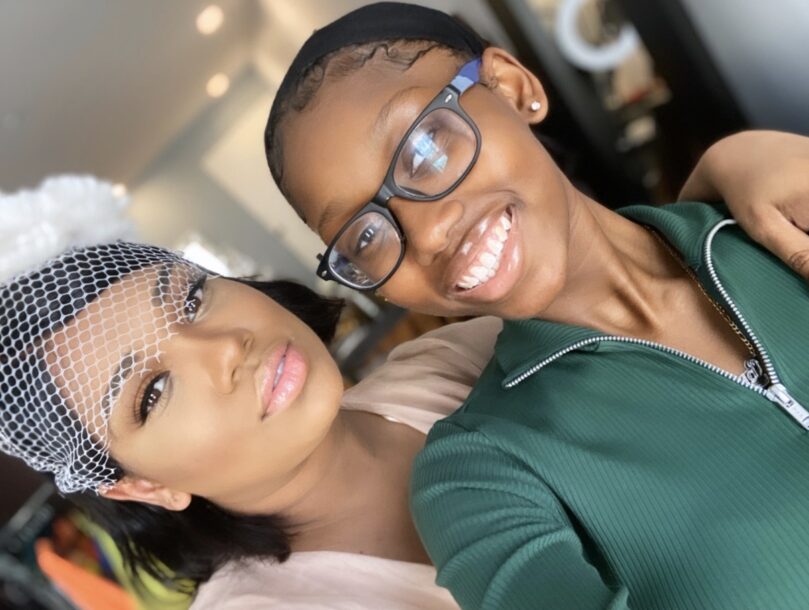 Jay Blessed and her daughter Maya, aka Mimi Blessed.
