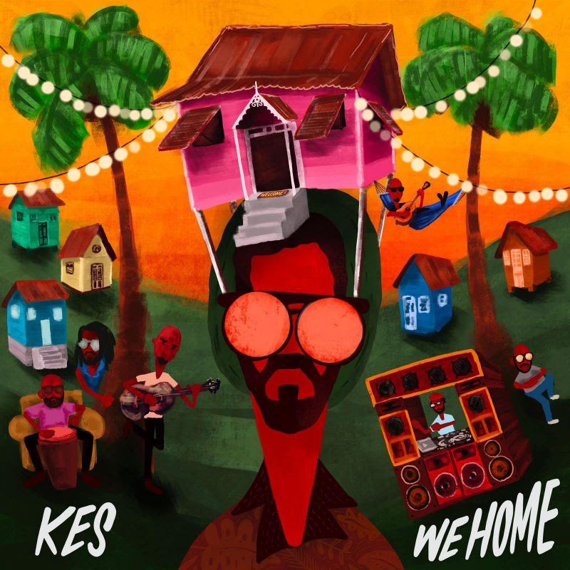 Kes The Band's new 2020 live full length album - WE HOME.