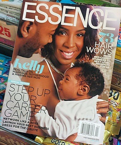 Kelly Rowland April 2015 Essence Cover featuring Jay Blessed mental health depression article.