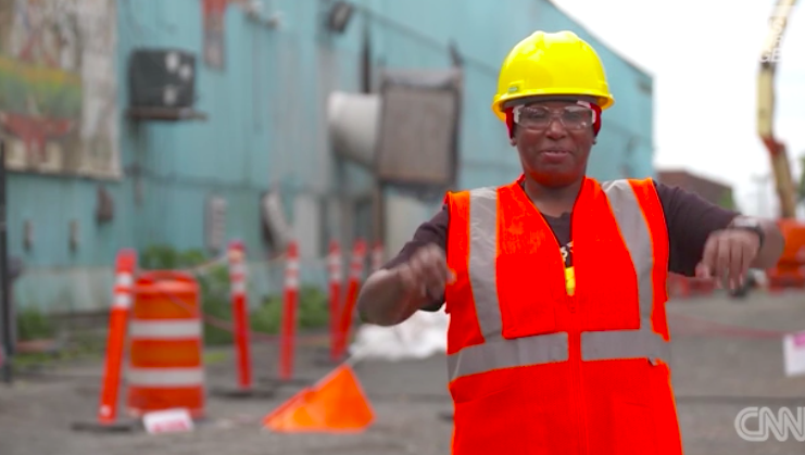 Judaline Cassidy, Trinidadian plumber was recently featured on CNN's Champions for Change. She is the founder of Lean In Women In Trades, and Tools and Tiaras.