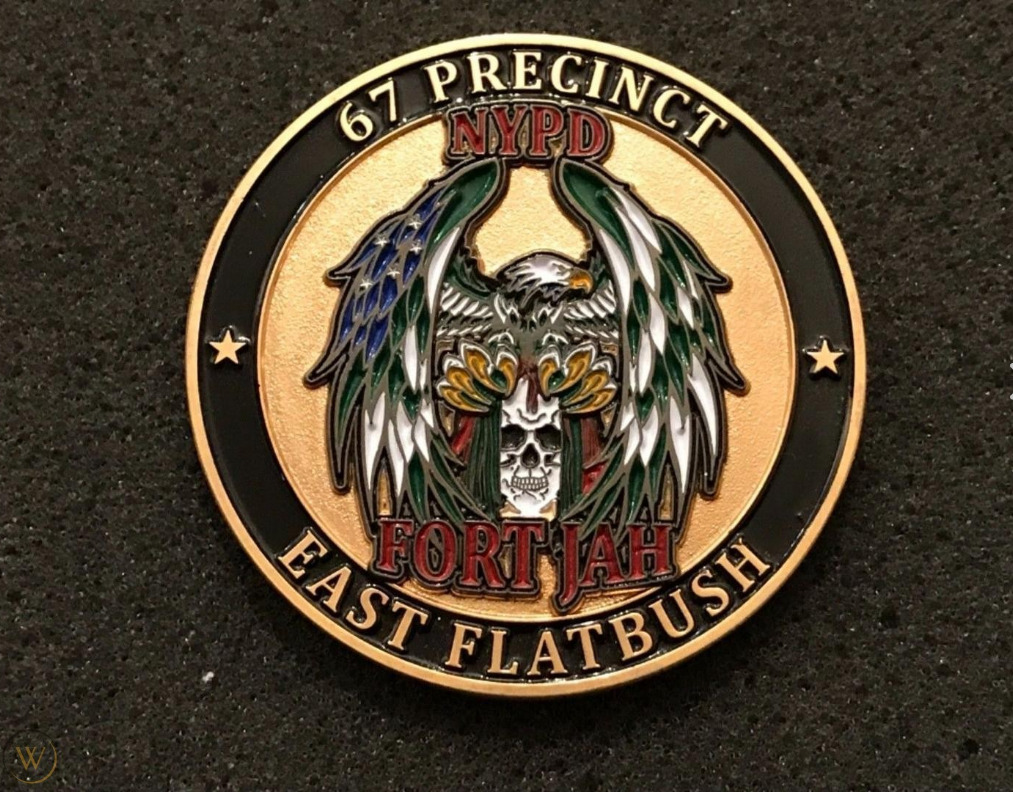 The Gothamist published an alarming story after racist "Fort Jah" challenge coins went viral online, emblazoned with the NYPD 67th Precinct name.